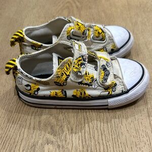 CONVERSE Toddler construction truck shoes